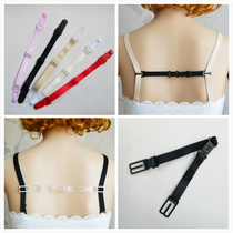 3 clothes anti-slip shoulder strap non-slip with anti-fall shoulder strap anti-fall black shoulder strap buckle lingerie shoulder strap buckle