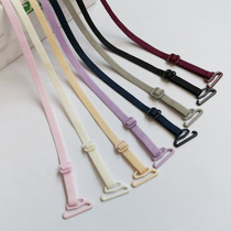 0 6cm wide thin sexy exposed burgundy shoulder strap cross neck invisible shoulder strap beauty back underwear adjustment type