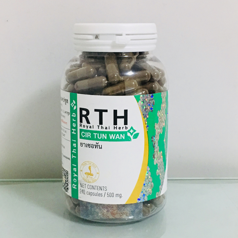 Thai snake gallbladder 240 grain capsule CIR TUN WAN RTH Royal Snake Garden OA Company Special cabinet