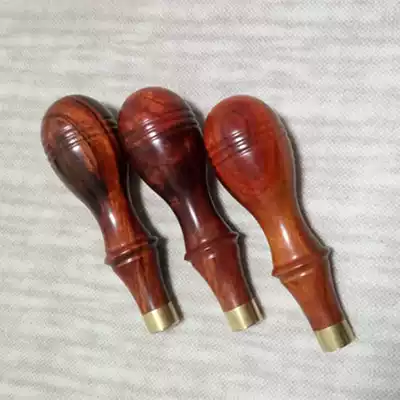 Handmade leather tools, wood handle, edge sharpener, awl, red sandalwood, red and sour branches, customized