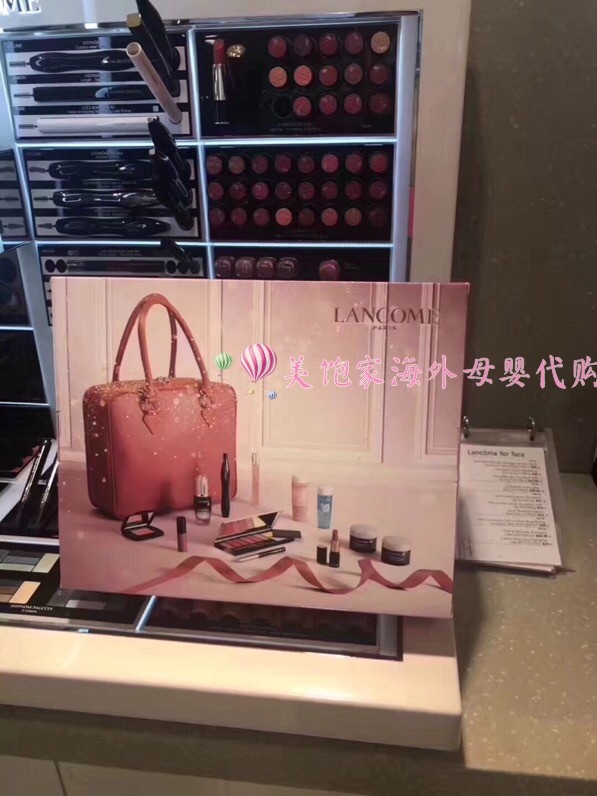 Anh mua 2018 lancome mới Bộ quà tặng Giáng sinh Lancome phiên bản giới hạn quà tặng lớn trang điểm 12 bộ phấn phủ