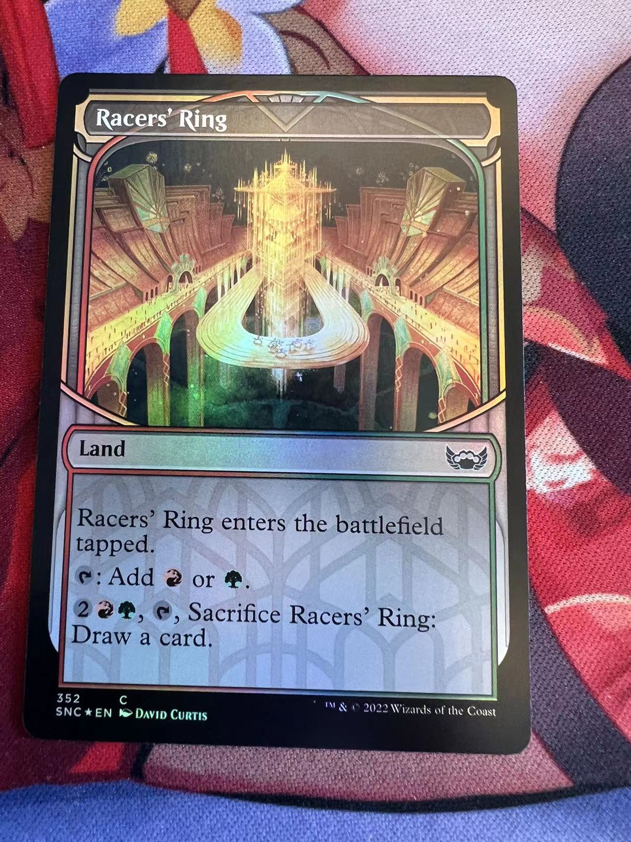 Vanzhi English 352 Racing Track Inter-painting Flash Japan Indian SNC Multicolor]