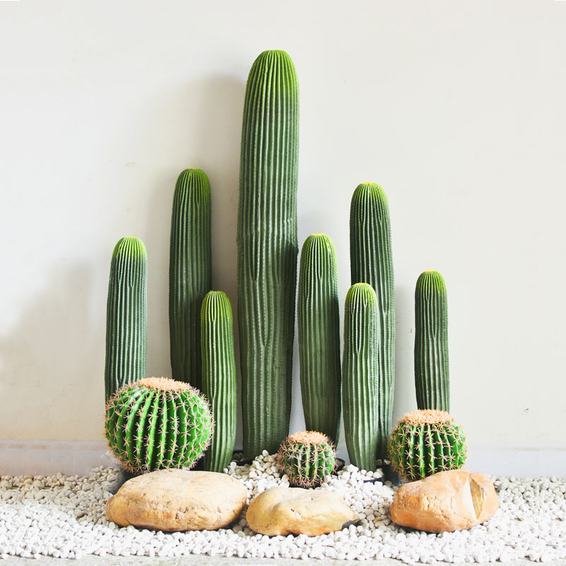North American Simulated Cactus Potted Plant Pattern Office Shop Decoration Cactus Palm Tiger Orchid Fake Green Plant Ornaments North American Simulated Cactus Potted Plant Pattern Office Shop Decoration Cactus Palm Tiger Orchid Fake Green Plant Ornaments