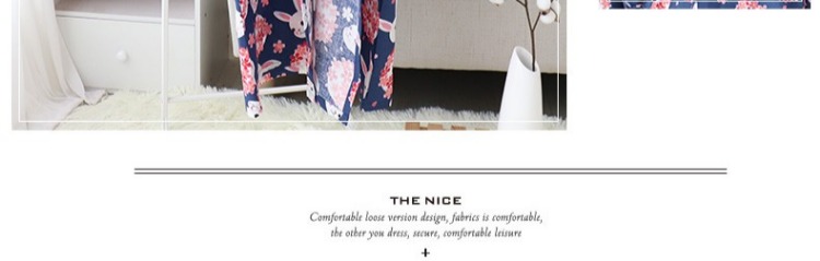 Áo choàng kimono Nhật Bản mùa hè cotton đôi gạc áo choàng nữ mỏng phần cotton anh đào thỏ đồ ngủ cardigan kích thước lớn áo ngủ nữ