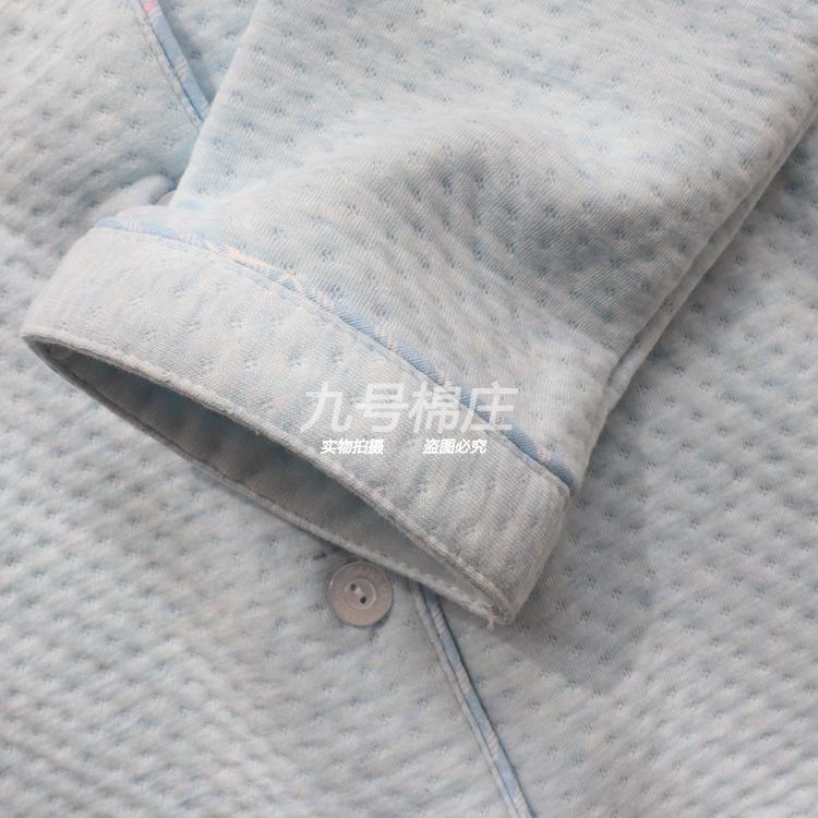 Mùa thu và mùa đông bộ đồ ngủ bằng vải bông của phụ nữ phục vụ lâu dài tại nhà cho nam kiểu áo đồ bộ