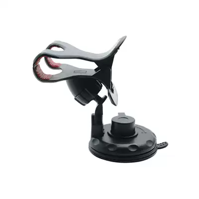 Car mobile phone navigation rear mirror tachograph bracket universal fixed suction cup type multi-function universal clip