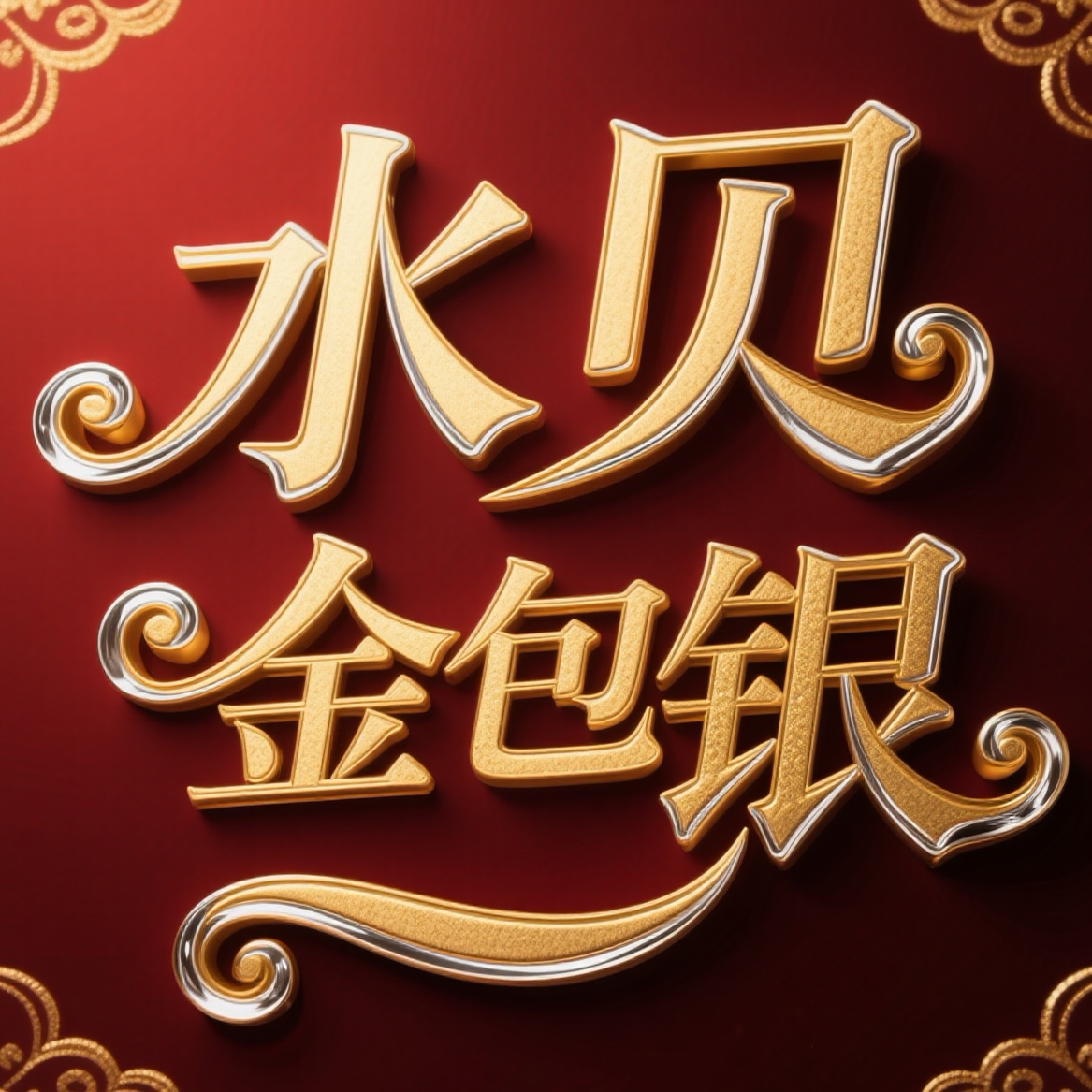 水贝金包银总店的LOGO
