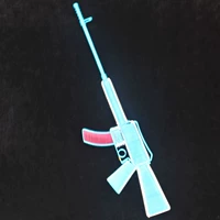 Blue M416 (длиной около 55 см)