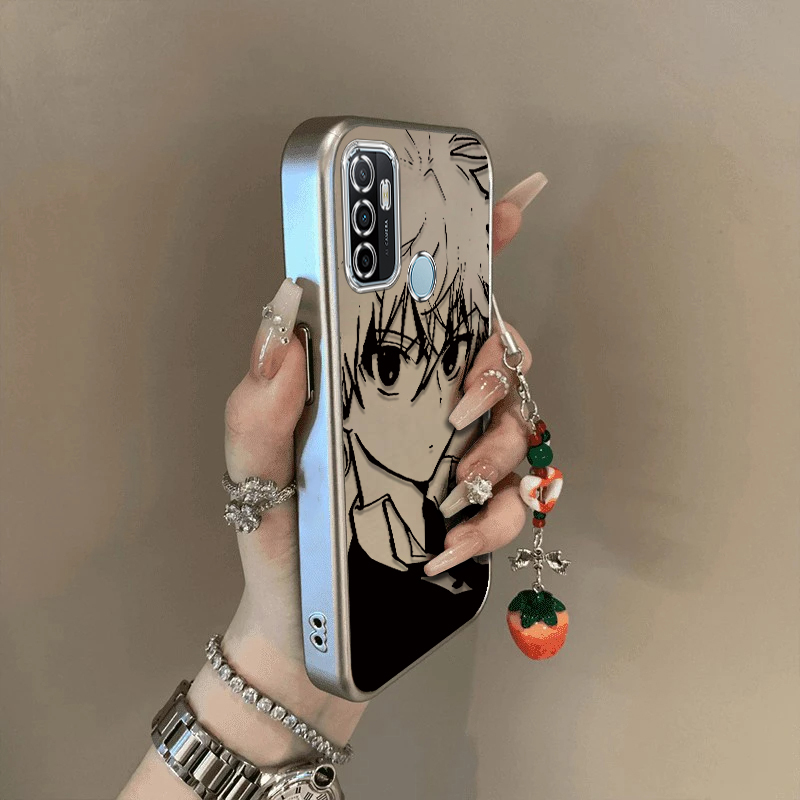Oppoa32 Phone Case Oppo New A32 Protective Cover Opa/Oppa Phone Opopa Electroplated Cream Texture Opooa High-End Feel Oopoa Full Coverage 0Pp0Ppo Anti-Drop Ppoa Cute Anime for Girls