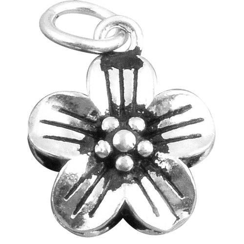 Аксессуары ручной работы, плетеная ручка, двусторонная подвеска в форме цветка, браслет из красной нити, серебро 925 пробы, DIY, жемчужное серебро