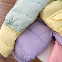 Close your eyes and enter the Korean college style goose down jacket. It is fluffy soft comfortable and easy to wear ~ Girls autumn and winter down jacket