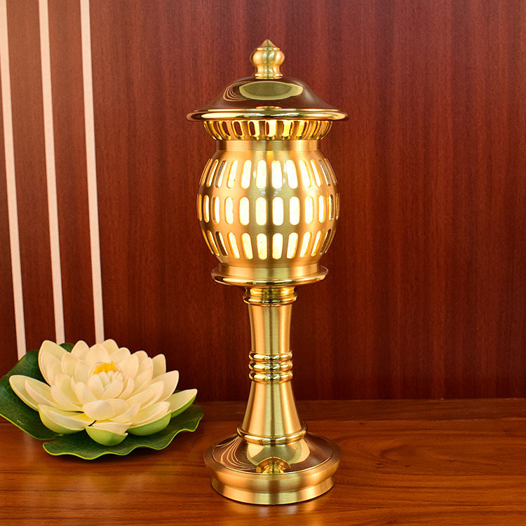 Lamp for Buddha Lamp Lucky Lamp Led plug-in Everlasting Lamp Household Buddha Lamp Temple Buddha Lamp Shrine Lamp Lotus Lamp