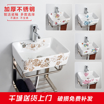 Ceramic Wall wash basin mini simple sink sink sink basin toilet wash table