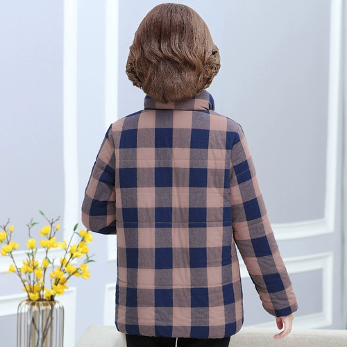 Пуховик для матери, осенняя демисезонная короткая куртка, коллекция 2022, в западном стиле, увеличенная толщина, большой размер