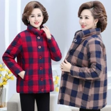 Пуховик для матери, осенняя демисезонная короткая куртка, коллекция 2022, в западном стиле, увеличенная толщина, большой размер