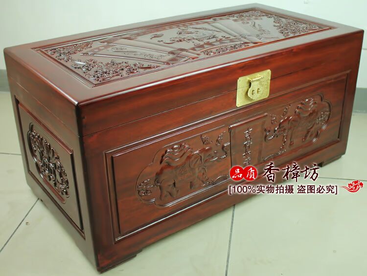 坊 樟木箱 Cửa hàng xuất xưởng Hộp may mắn voi bạch đàn Hộp may mắn đám cưới cao cấp - Cái hộp hộp gỗ quà tặng