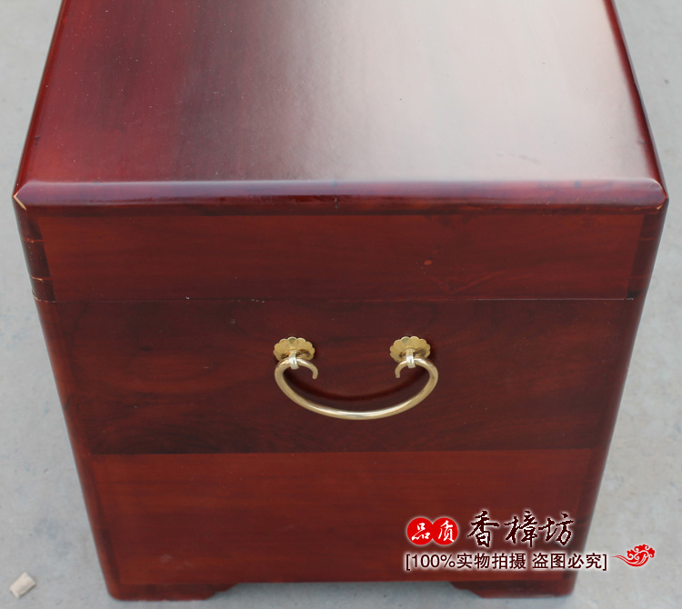 坊 樟木箱 Nhà máy bán hàng trực tiếp Khuyến mại đoạn thư pháp dài và vẽ tranh chống côn trùng hộp gỗ long não - Cái hộp hộp gỗ đựng trang sức