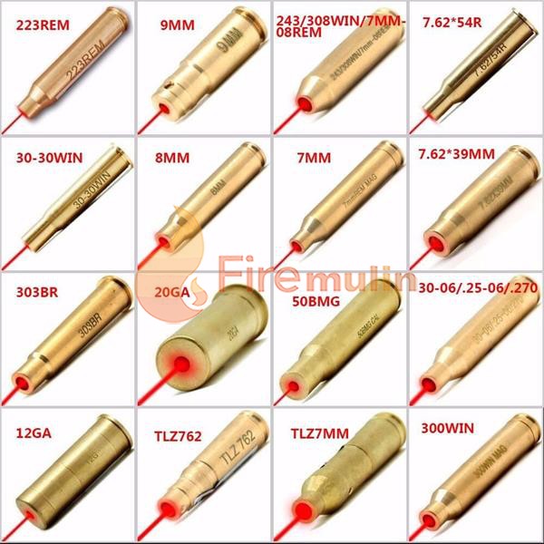 A variety of specifications sight calibration instrument Copper red laser 223REM 5 56mm calibrator level zero