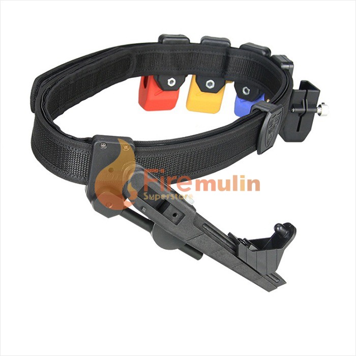 Sports outdoor tactical IPSC multi-functional competitive belt Quick-pull frame Quick-pull set multi-piece accessories set