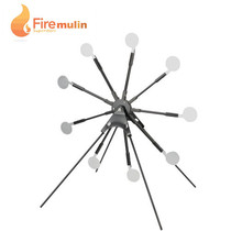 Outdoor sports portable metal target practice target Rotary reset target Ground target box slingshot practice target Indoor target