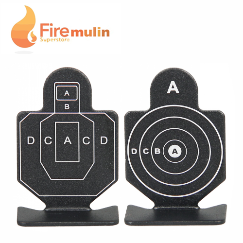 Wood Forest Outdoor FMA Wild Camping Entertainment Mini Paparazzi Practice Paparazzi Polygonal Target Hearts Target Six Combinations