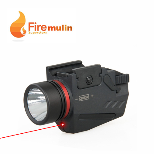 Light under-hanging floodlight Flashlight Tactical Red Green Laser Pen Outdoor LED Far-shot flashlight 20mm track for use