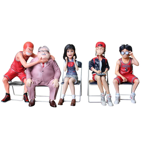 Slam Dunk Model Display Mitsui Shou Sakura wumi Протекает Чуан Фенггонг Сити Стар -Команда Звезд