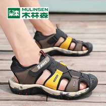 Mullinson mens sandals 2021 new sandals casual summer wear sandals sports outdoor hole shoes