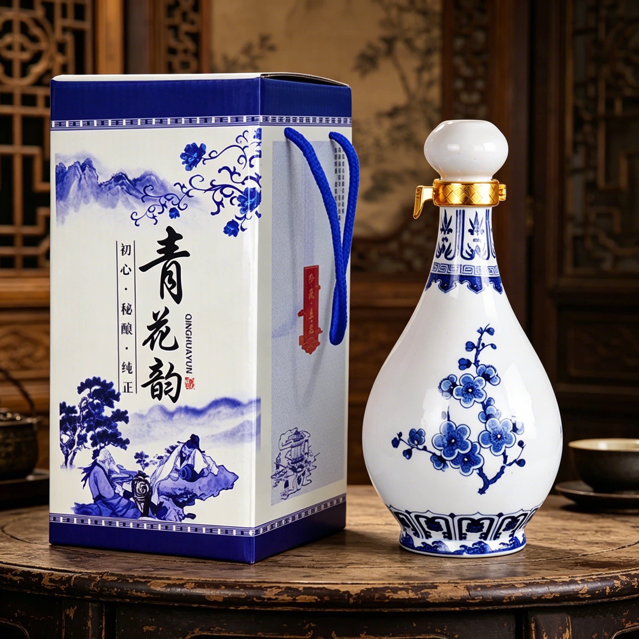 瓷艺陶瓷酒坛酒瓶批发厂