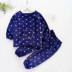 Mới mùa đông nam nữ áo choàng dày flannel trẻ em quần tây sang trọng áo chống mặc quần áo áo giữ nhiệt trẻ em Phù hợp với trẻ em