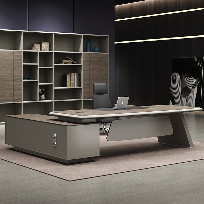 Gothean office furniture owner table presidents table minimalist modern atmosphere big bandae managers desk chair combinations