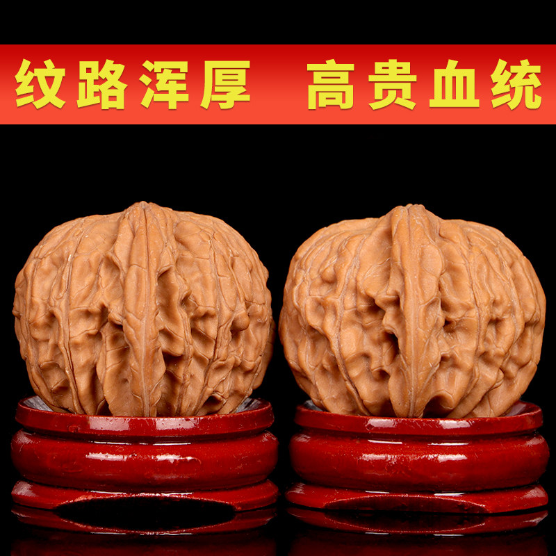 文玩核桃新宠：闷尖磨盘手把件，精选配对让你盘出新高度！-小众木作
