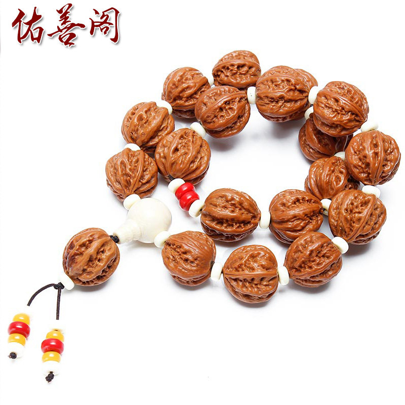 文玩核桃界的新宠儿：磨盘核桃闷尖精品正磨矮桩，收藏级别的艺术品