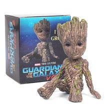 Guardians of the Galaxy Groot small Tree Man hand doll desktop potted plant decoration small ornaments blind bag blind box