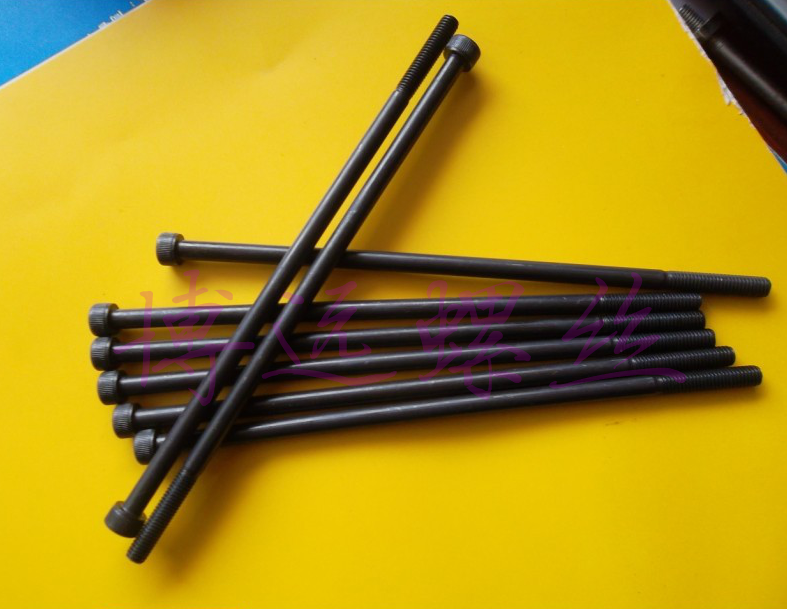 Extra-long 12 9 grade high strength inner hexagonal screw cup head cylindrical head inner hexagonal bolt M6 * 230