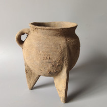 Neolithic period Antiquity Pottery pure hand-made Chinese Renaissance Home Hotel Boantique Fabric Antique Collection