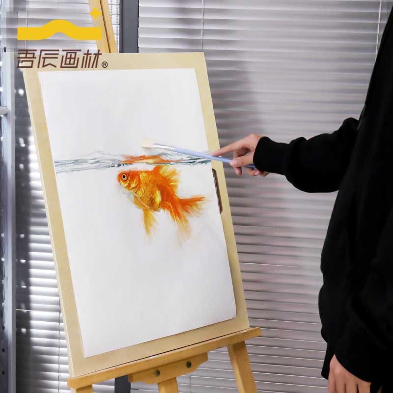Ultra-thin 1cm solid basswood 4 8K art sketching drawing board A2 sketch sketch water pink color art test