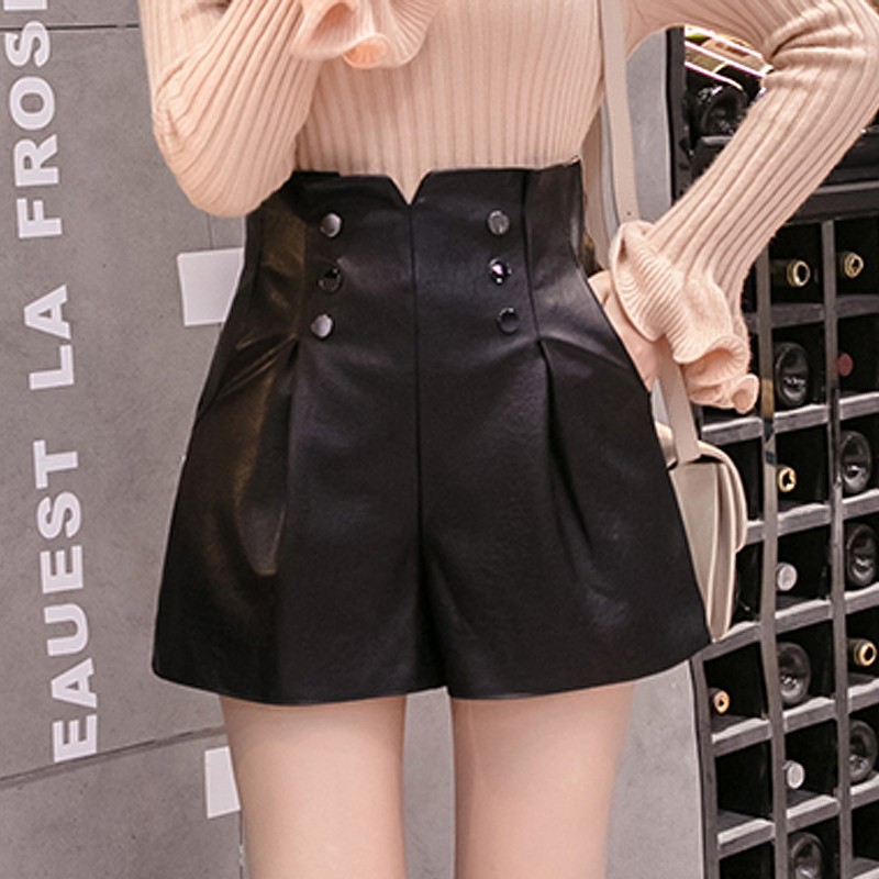 Pants shorts spring 2023 new women's high waist wear a-digit pants wear thin leg casual pants
