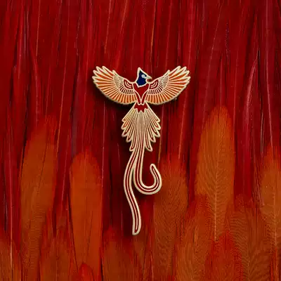 daparo Birthday Bird designer original brooch female badge birthday wish Tanabata gift niche badge jewelry