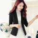 Mùa xuân 2020 phụ nữ mới phù hợp với phiên bản nhỏ của Hàn Quốc của bộ đồ tự làm việc phù hợp với phụ nữ áo dài tay ngắn hai nút giản dị - Business Suit