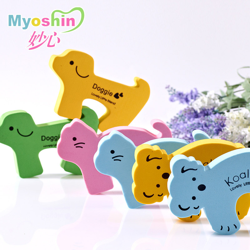 Miao Xin door Carmen block security door card Baby door stopper door clip door card Children's anti-pinch hand security door card