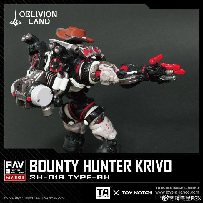 Toy Notch X TA Astrobots A04 Krivo Bounty Hunters Robot Action