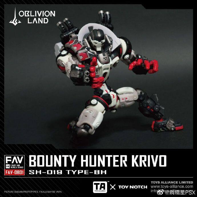 Toy Notch X TA Astrobots A04 Krivo Bounty Hunters Robot Action