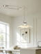Qingyao Qingyao Creative and Unique Art 2026 New Designer Ufo Lamp Adjustable Height Dining Room Pendant Light