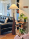 Qingyao Qingyao Vintage-Style Floor Lamp, Super Beautiful, High-End and Artistic Atmosphere Lamp for the Living Room Next to the Sofa