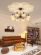 Qingyao Qingyao Chinese-Style Living Room Chandelier, Large Lamp, French Retro Eye-Protection Lamp for Master Bedroom and Dining Room, 2026 New Model