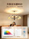 Qingyao Qingyao Vintage Living Room Chandelier 2026 New Model Light Luxury High-End Creative Persimmon Bedroom Dining Room Lamp