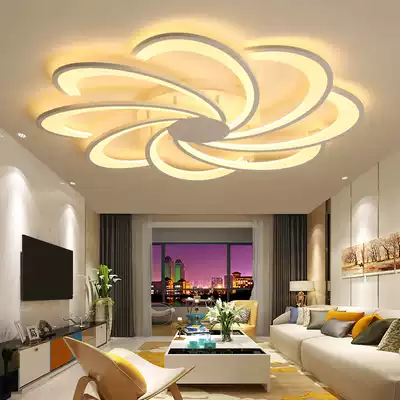 Living room lights modern simple LED ceiling lights home personality atmosphere creative wind car owner bedroom lights Nordic lamps