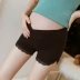 Quần bà bầu an toàn chống nhẹ cho bà bầu Quần eo thấp cho bà bầu Quần legging hè mùa hè và mùa hè quần short mỏng mùa hè - Phụ nữ mang thai quần / quần bụng Phụ nữ mang thai quần / quần bụng