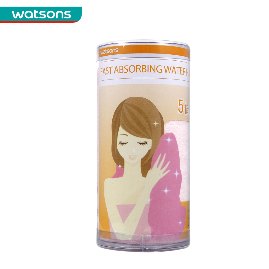 屈臣氏Watsons 快速吸水擦发毛巾